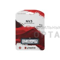 Внутренний SSD  Kingston  1TB  NV3 PCIe x4, R/W - 6000/4000 MB/s, (M.2), 2280, 3D NAND
