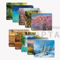 Коврик DEFENDER тканевый, шелковый (10 изображений) (1/20/200)