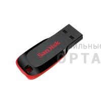 Флешка USB 128 Гб SanDisk  CZ50  Cruzer Blade  чёрный