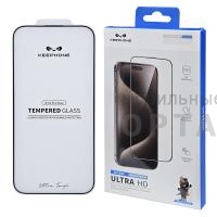 Стекло защитное KEEPHONE ULTRA HD, для iPhone 16 (6.1)
