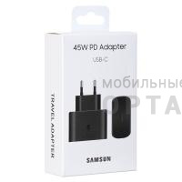 Orig Samsung, сетевое зарядное устройство USB-C 45W PD Adapter, черный (Dubai)