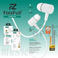 Наушники проводные внутриканальные FaizFull FN36 
