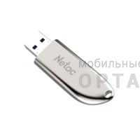 Флешка USB 64GB  Netac U352 серебро