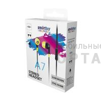 Наушники проводные внутриканальные Smartbuy A7 (SBH-013) черные