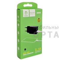 СЗУ VDENMENV Beautiful DC02 Lightning чёрный , (ТОВАР НЕ УПАКОВАН. УПАКОВКА В КОМЛЕКТЕ.)  